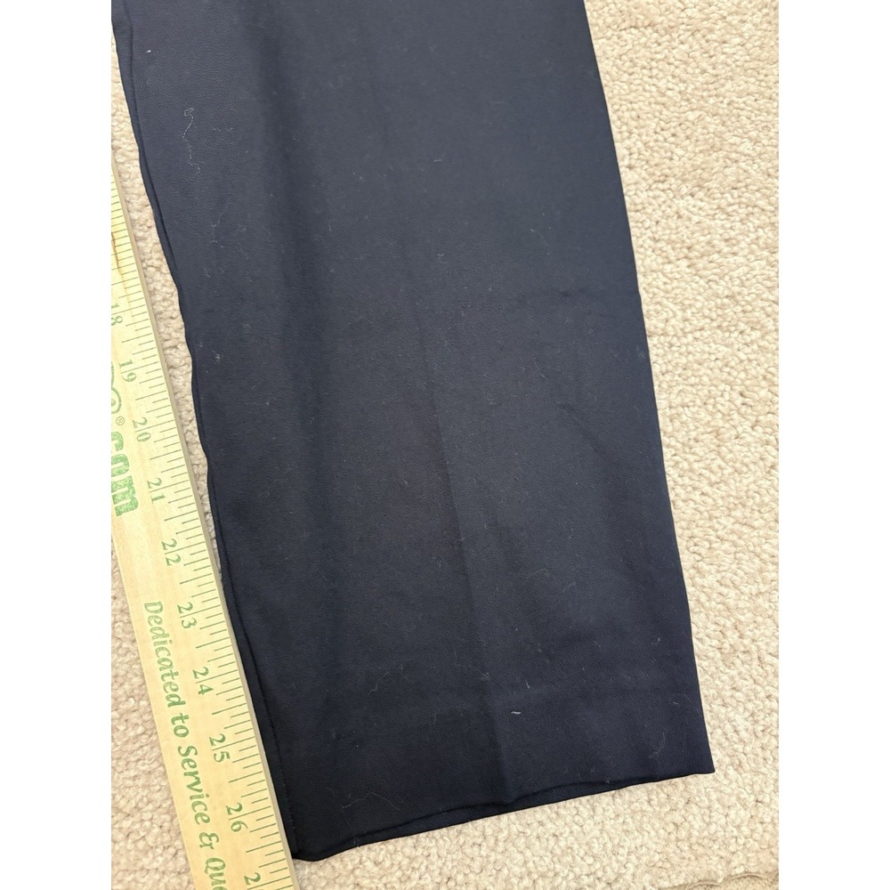 New VTG JC Penny Navy Blue Women's Chino Work Pants Size 16W - Picture 5 of 6